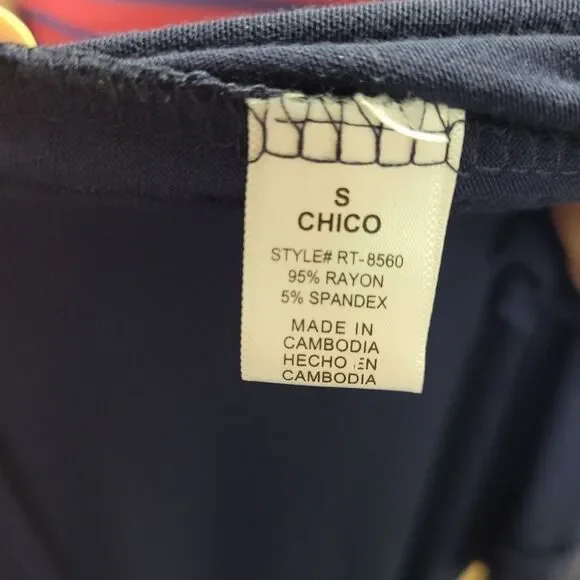 Zenana Outfitters Navy Draped Open Front Cardigan - Picture 4 of 7